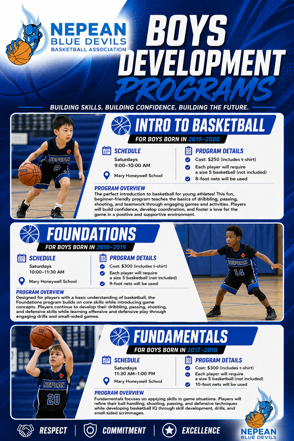 Boys Development - Page