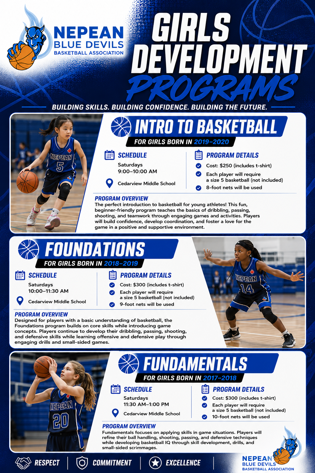 Girls Development - page